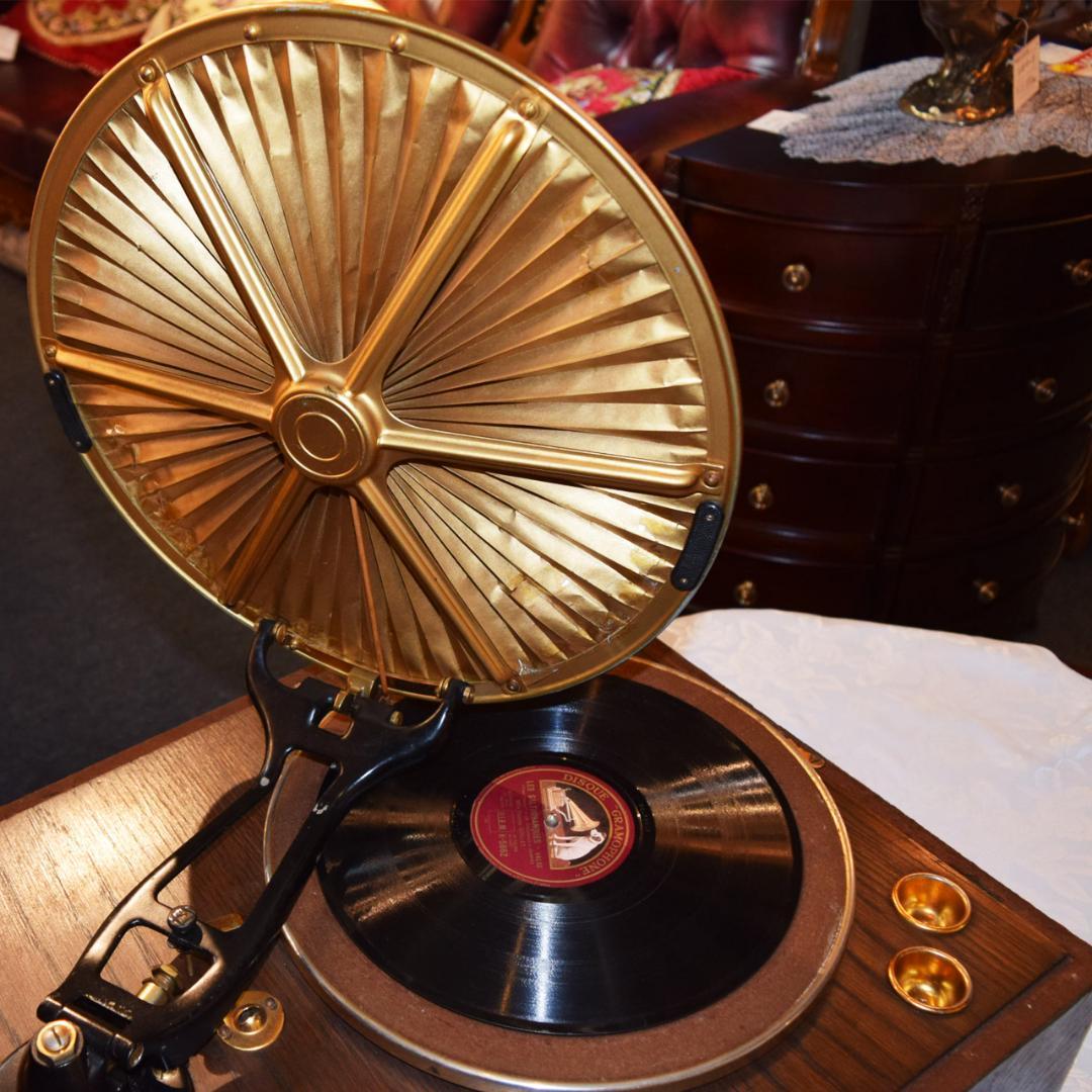 HMV460 グラモフォン ルミエール 卓上蓄音機