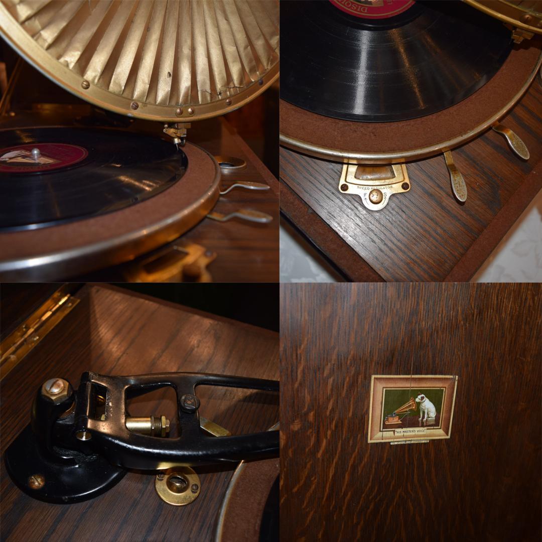 HMV460 グラモフォン ルミエール 卓上蓄音機