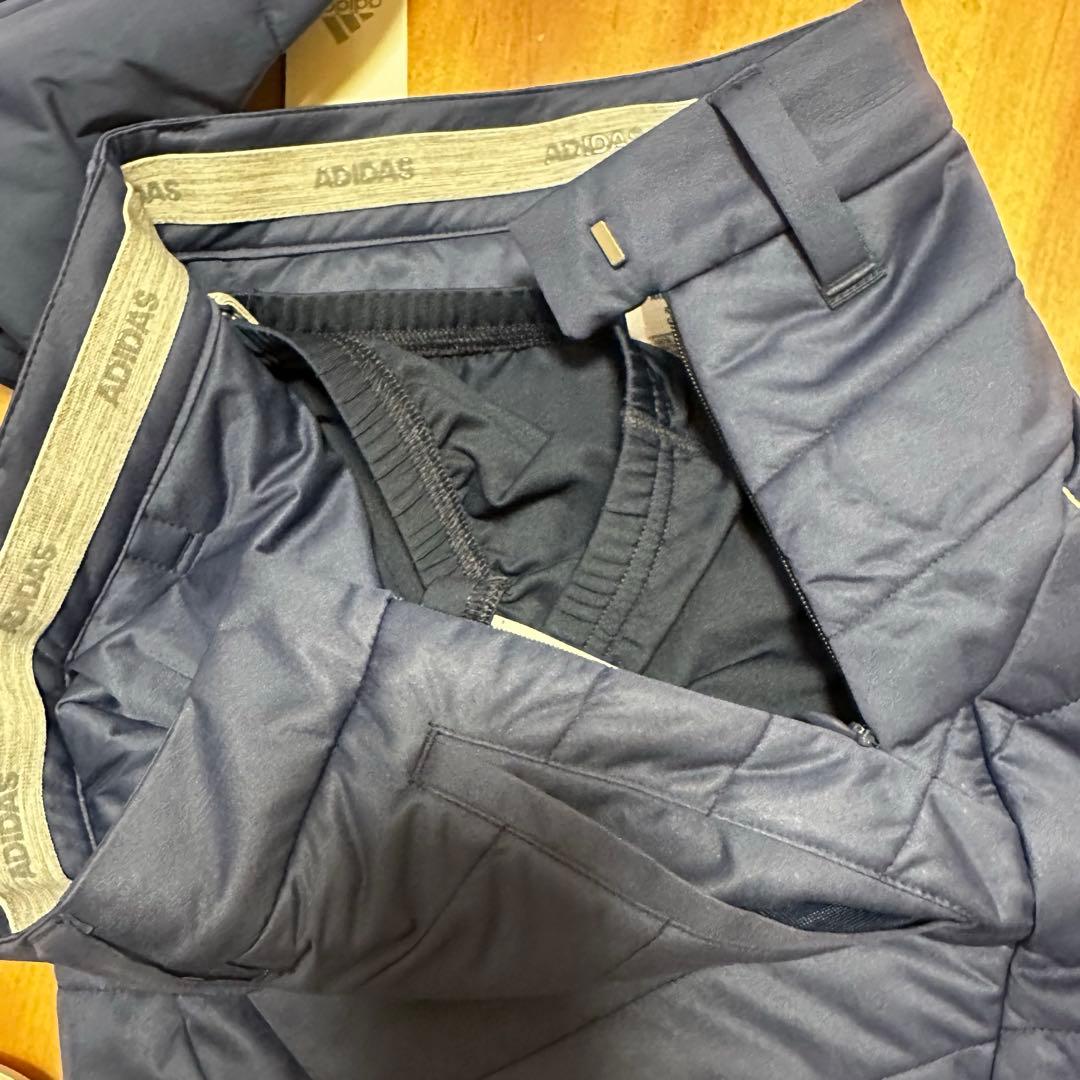 保温 中綿　ジャケット　スカート　セットアップ　秋冬　ネイビー　サイズS 新品