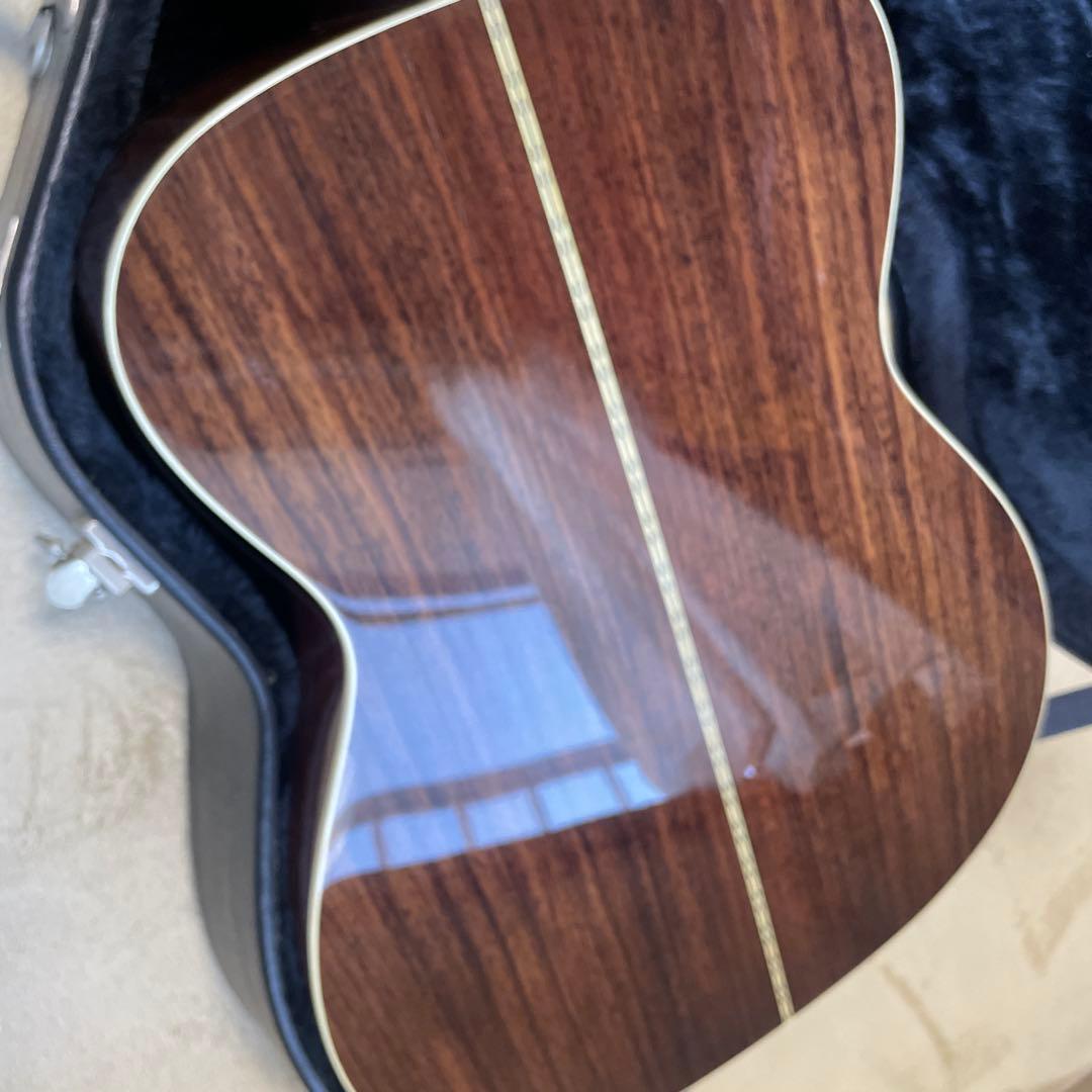 Aria AF-550BS 単板ギター専用ハードケース付き