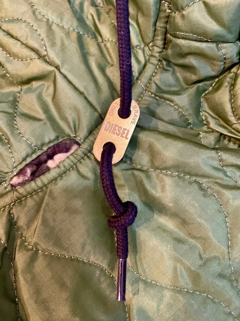 DIESEL ドッグウェアコレクション　カモフラージュパーカー　3S 新品未使用