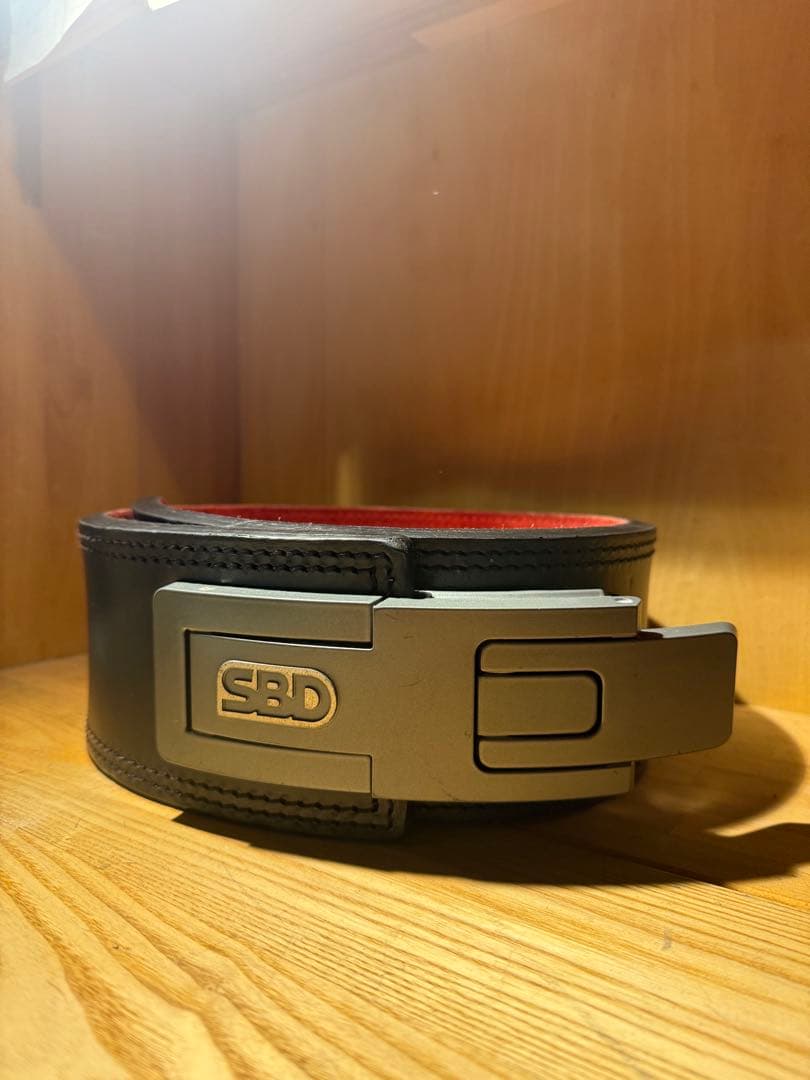 【SBD】 パワーリフティングベルト 13mm Mサイズ（現行新ロゴモデル）