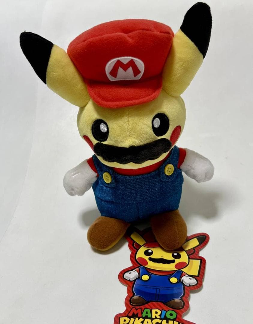 マリオ ルイージ ピカチュウ ぬいぐるみ ポケモンセンター セット タグ付き