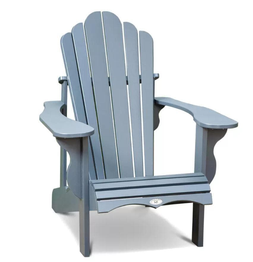 アディロンダックチェア プラスチック製 グレー アウトドア レジャー サウナ