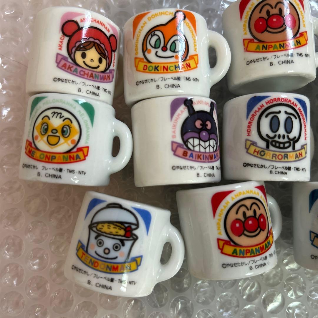 アンパンマン ミニチュア コップ マグカップ11個セット