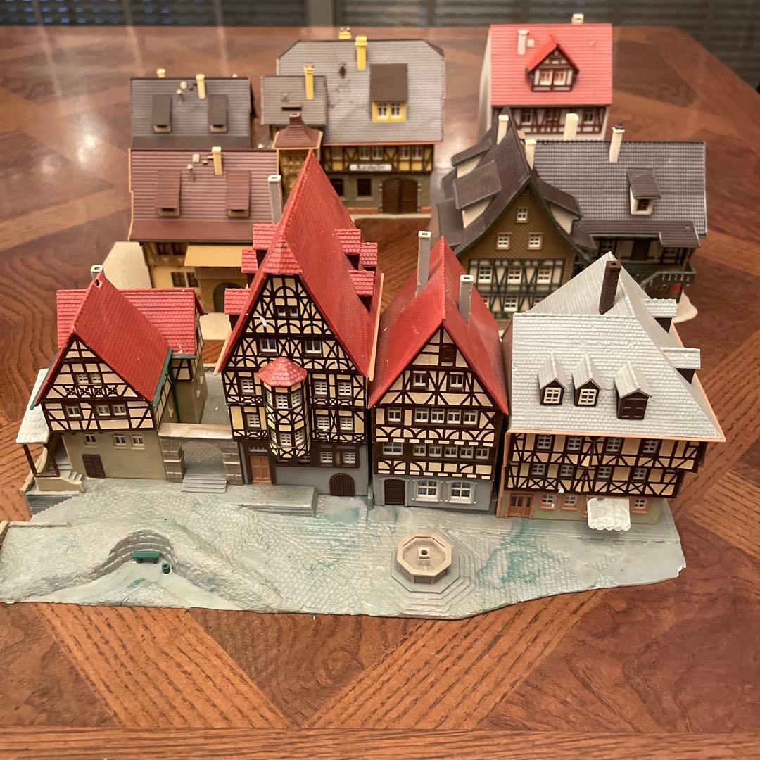 Nゲージ ドイツ風建物模型 6点 ストラクチャー VOLLMER kibri