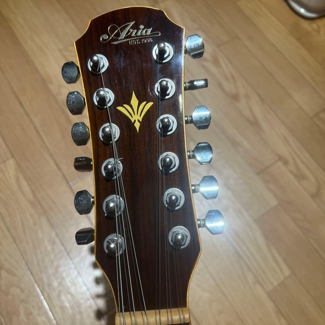 Aria 12弦 エレアコ FET12 KORG slimpitchおまけ