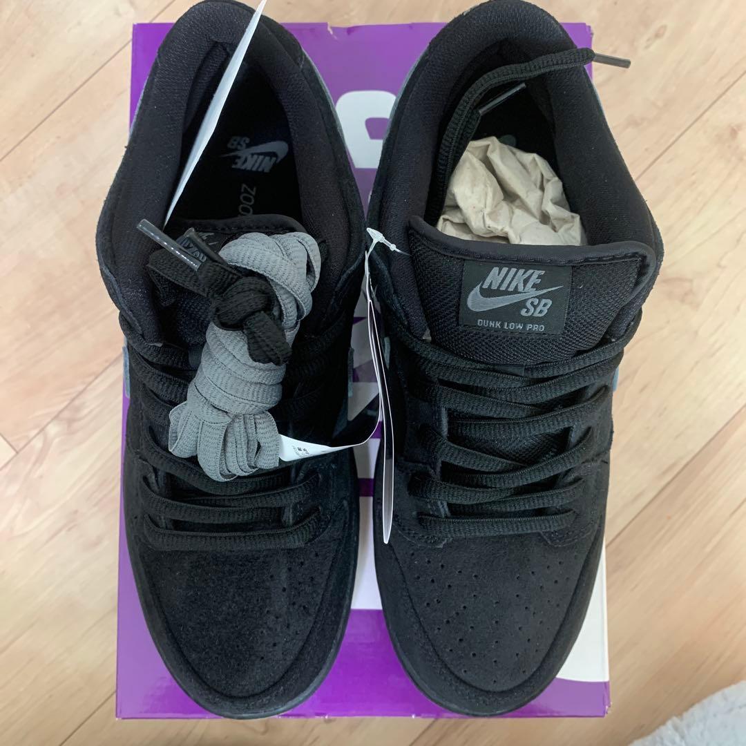 スケートボード Nike SB Dunk Low BLACK/FOG 27.5cm