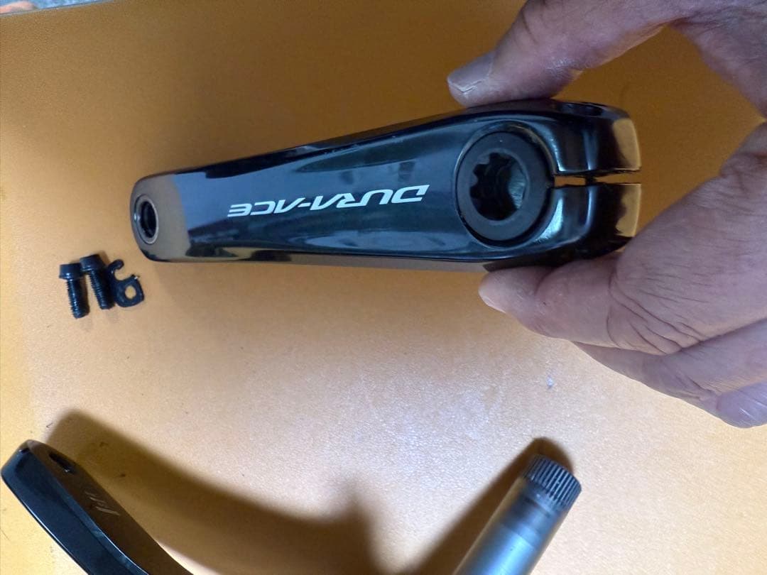 DURA-ACE FC-09クランクアーム165mm ブラック　美品