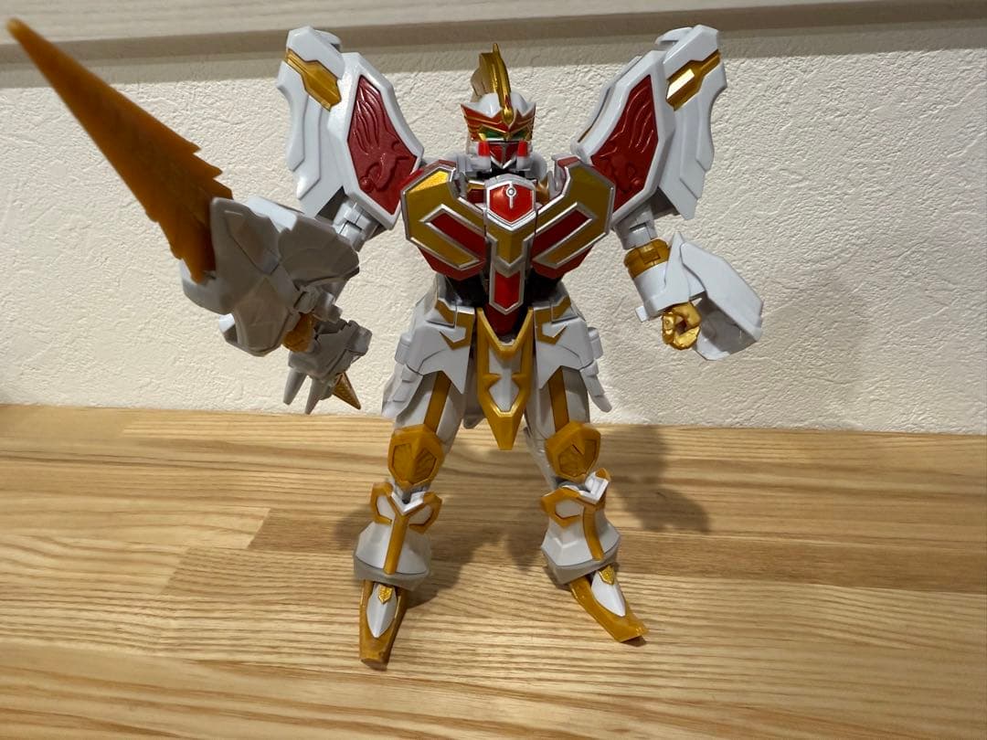 完成品 バンダイ SMP ミニプラ 魔法戦隊マジレンジャー セイントカイザー