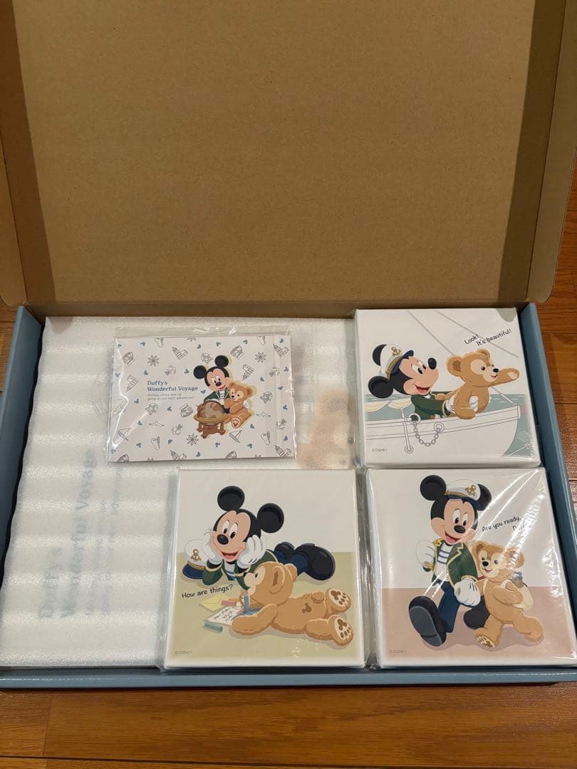 ダッフィーアンドフレンズアートパネルおまけ付き　ディズニーシー