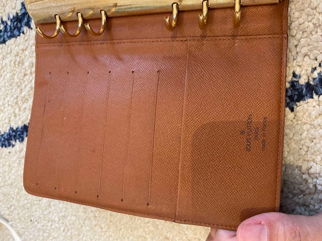 ルイヴィトン　手帳　カバー　モノグラム