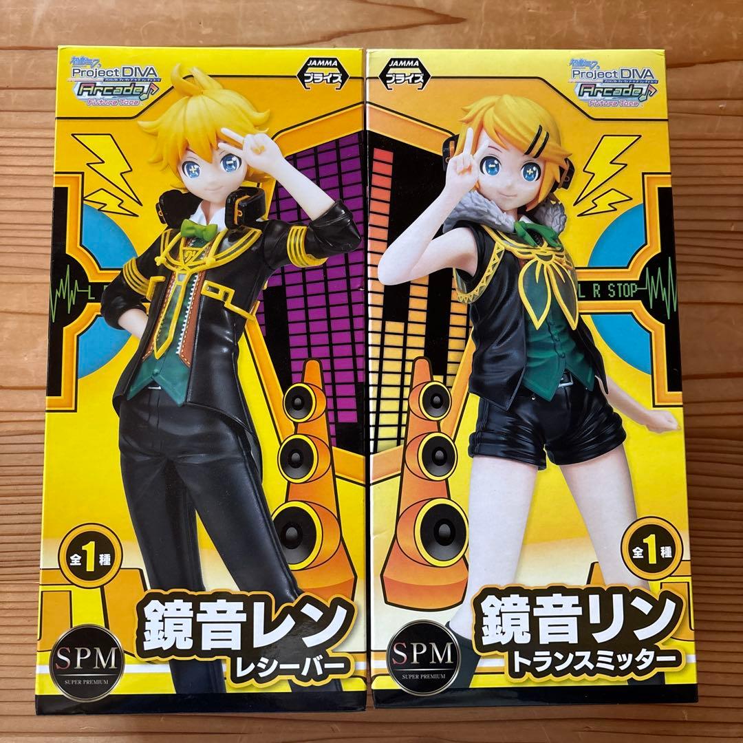鏡音リン　鏡音レン SPM フィギュア セット ボカロ リモコン