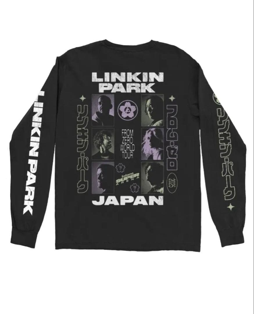 日本限定完売済・新品LINKIN PARK Peace&After ロンT XL