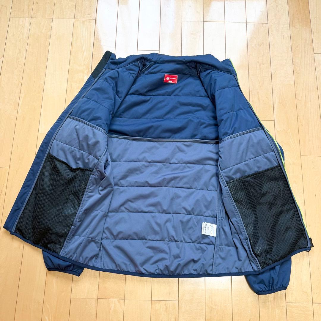 ニューバランスゴルフ 中綿 パデッド ジャケット ネイビー メンズ size5