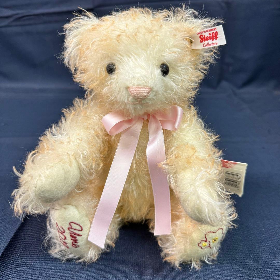 138-56 限定品 シュタイフ 名花シリーズ 2019 梅 テディベア