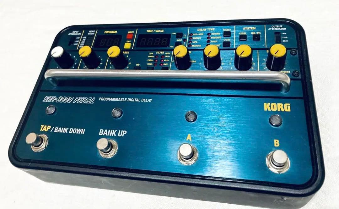 KORG デジタルディレイ ペダルタイプ SDD-3000 PEDAL