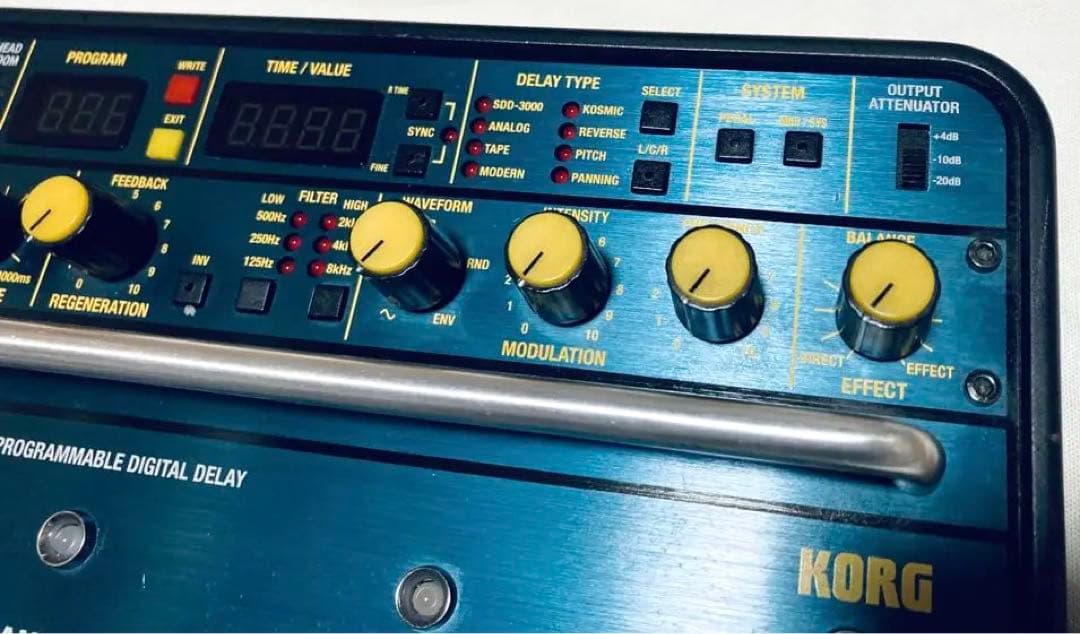 KORG デジタルディレイ ペダルタイプ SDD-3000 PEDAL