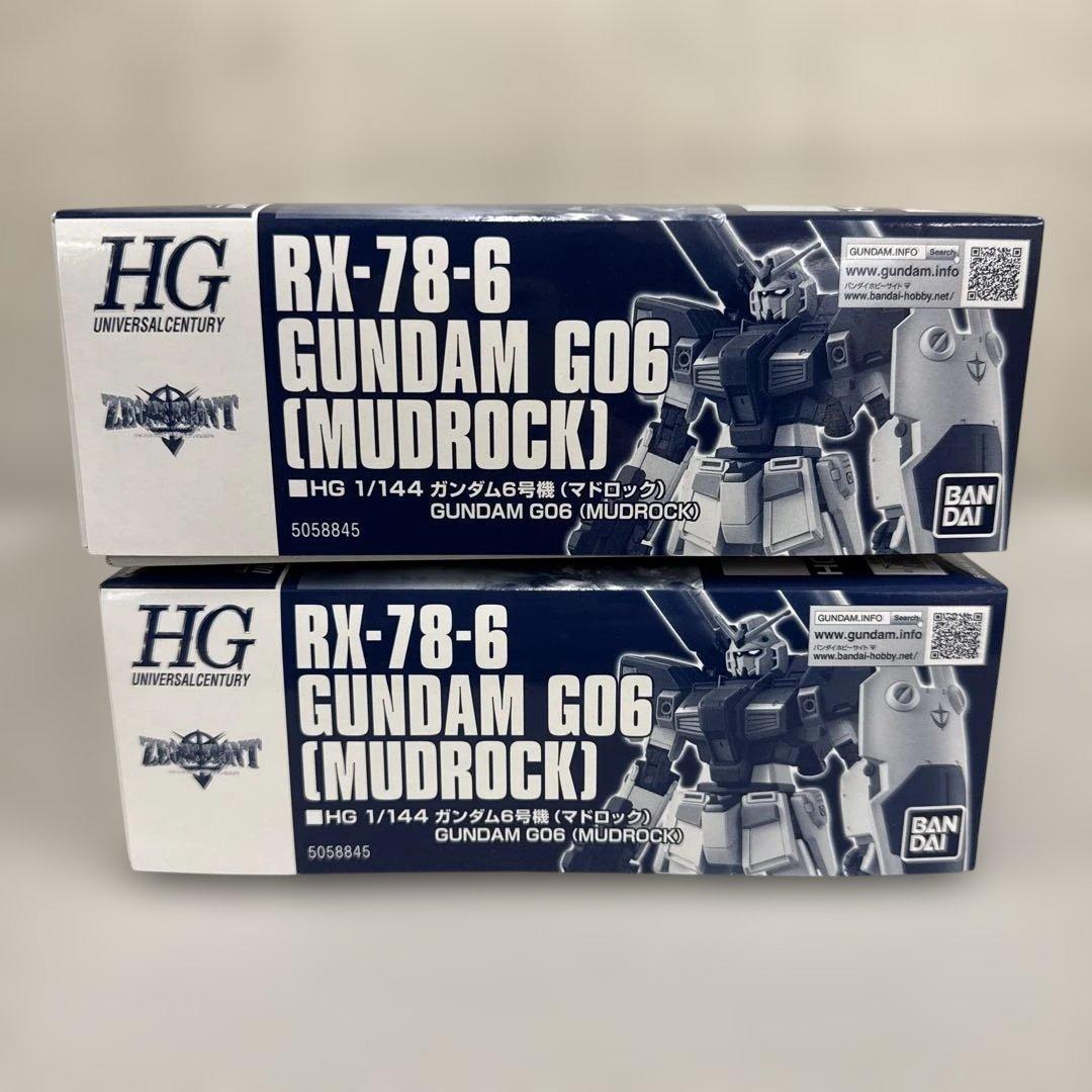 HG 1/144 RX-78-6 GUNDAM GO6 (MUDROCK)×2