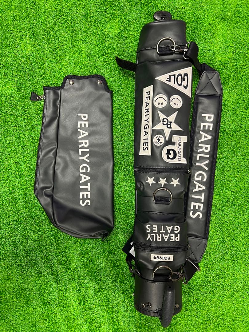 PEARLY GATES ネイビー　キャディバッグ