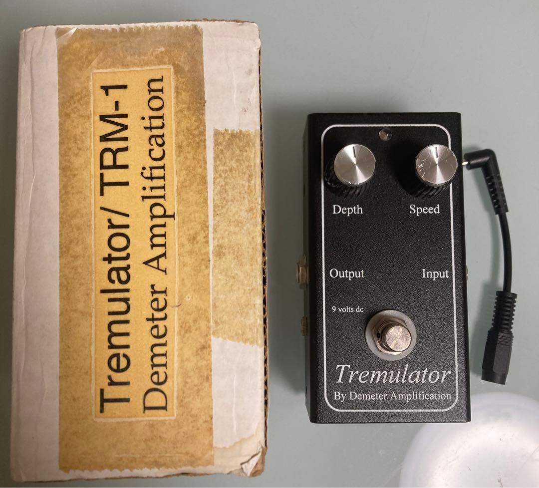 Demeter TRM-1 Tremulator トレモロ 箱 変換アダプタ付き