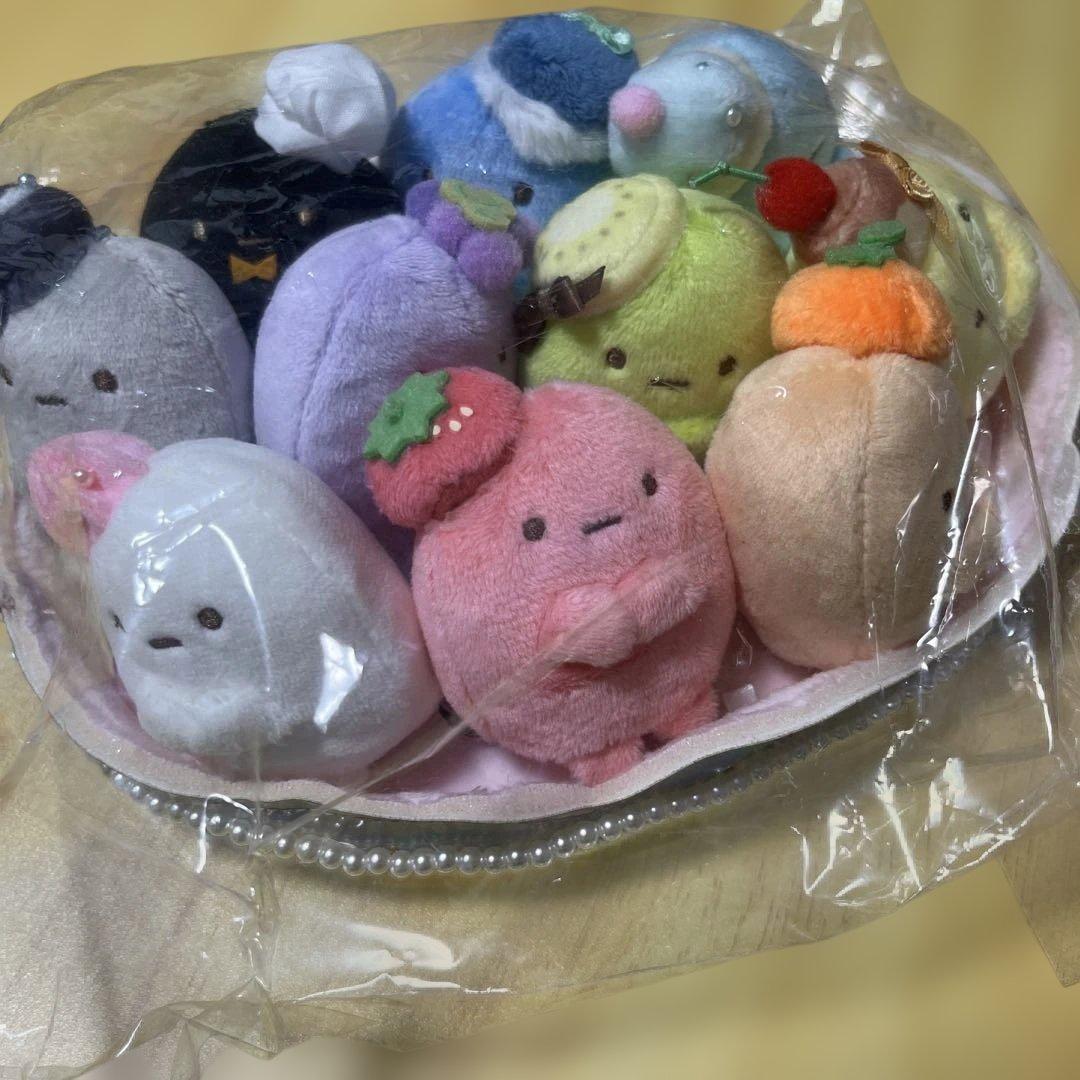 すみっコぐらし 10周年たぴがとうてのりぬいぐるみセット