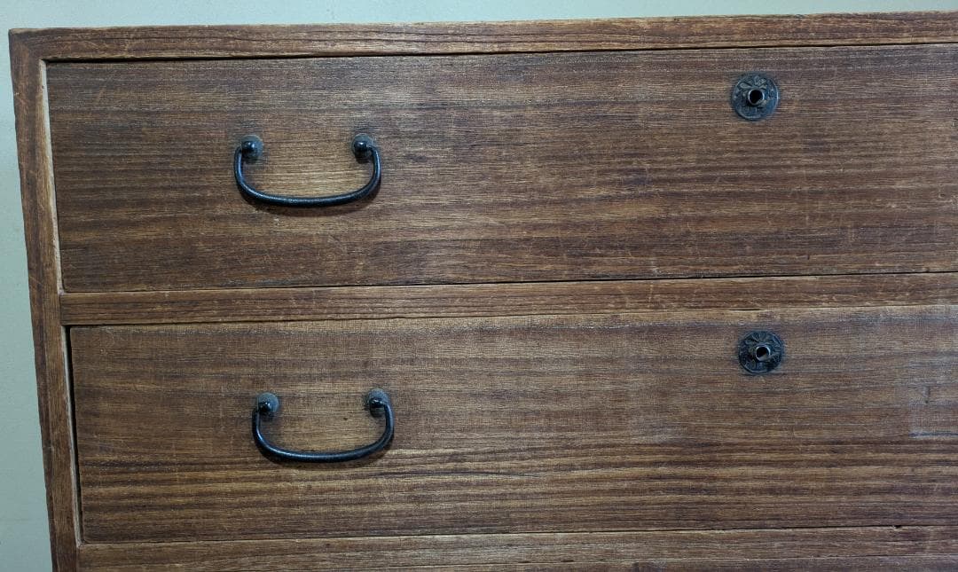 【引取価格】昭和レトロな箪笥　 五段　アンティーク