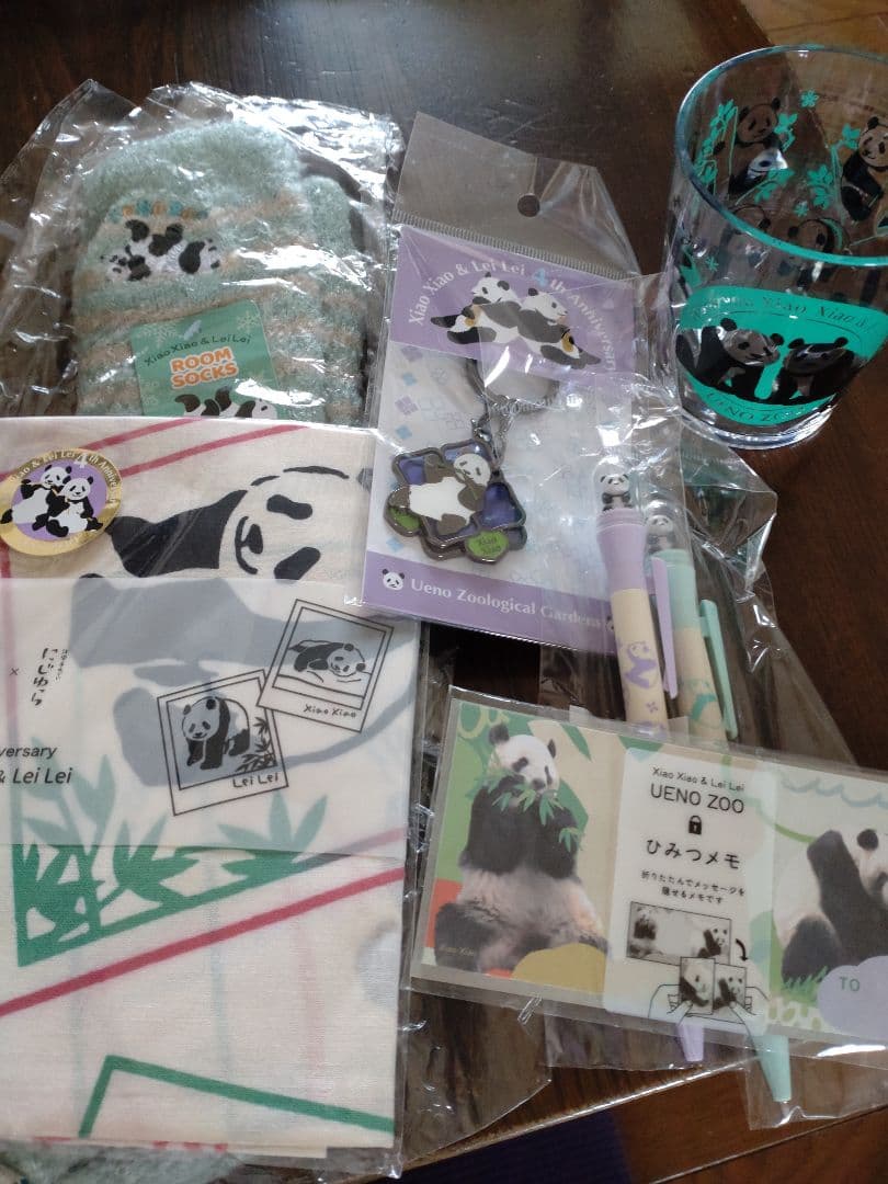 上野動物園　双子パンダ　グッズ７点
