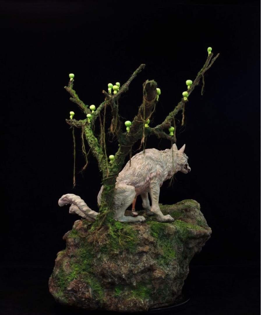 ジブリ　もののけ姫　サン&モロ　フィギュア