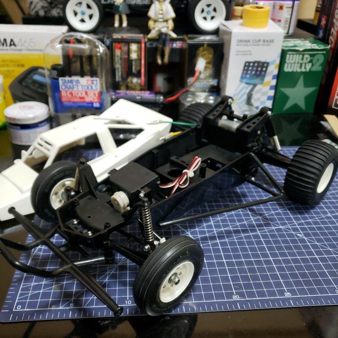 タミヤ　グラスホッパー　フルベア 540SHモーター 付き　未走行車　全部セット