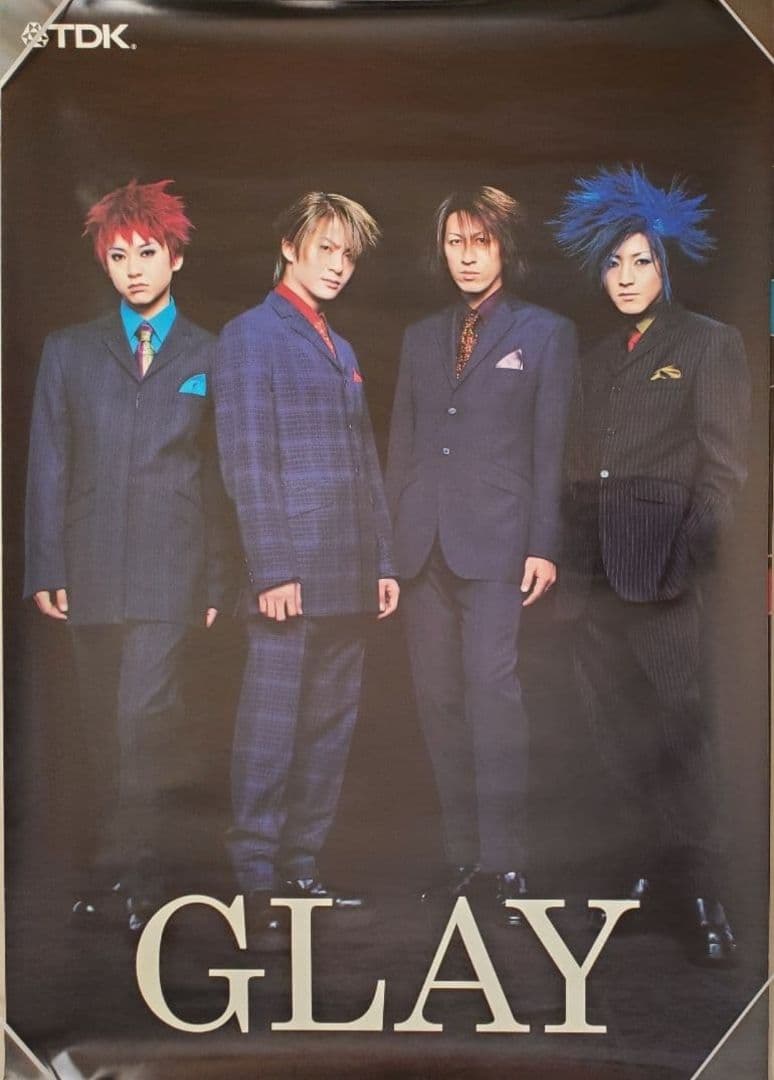 GLAY グレイ TDK非売品 B2ポスター １０枚セット まとめて(画像①②)