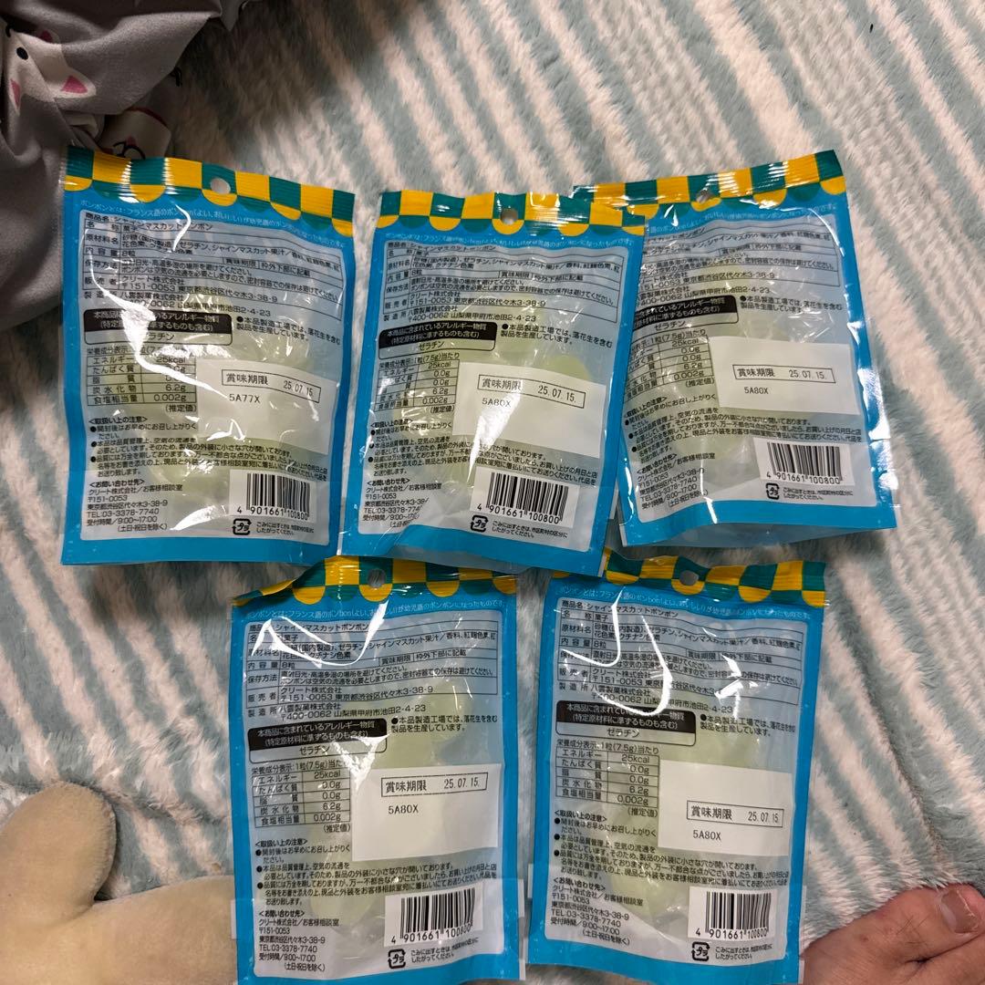 シャインマスカットボンボン５袋