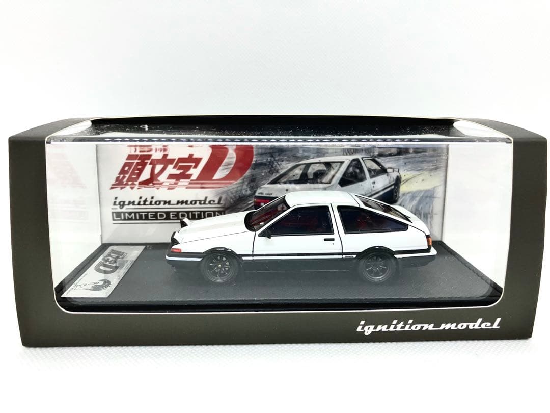 1/43★イニシャルD★トヨタ スプリンタートレノ★AE86★頭文字D★藤原拓海