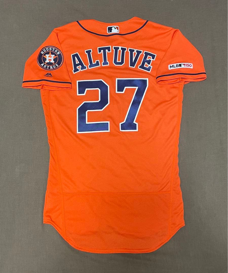 MLB アストロズ　アルトゥーべ　オーセンティックユニフォーム