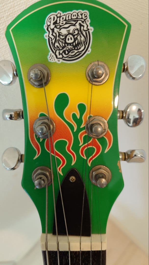 Pignose PGG-200 ピグノーズ エレキギター ファイヤーグリーン