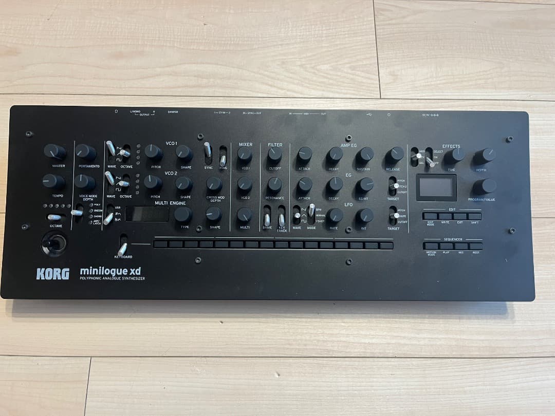 Korg Minilogue XD Module アナログシンセサイザー
