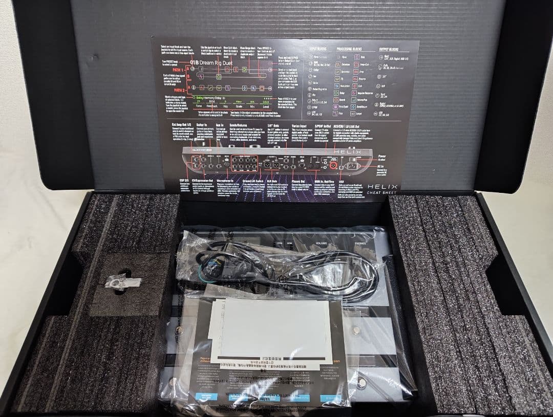 LINE6 Helix floor Space Gray【中古美品】