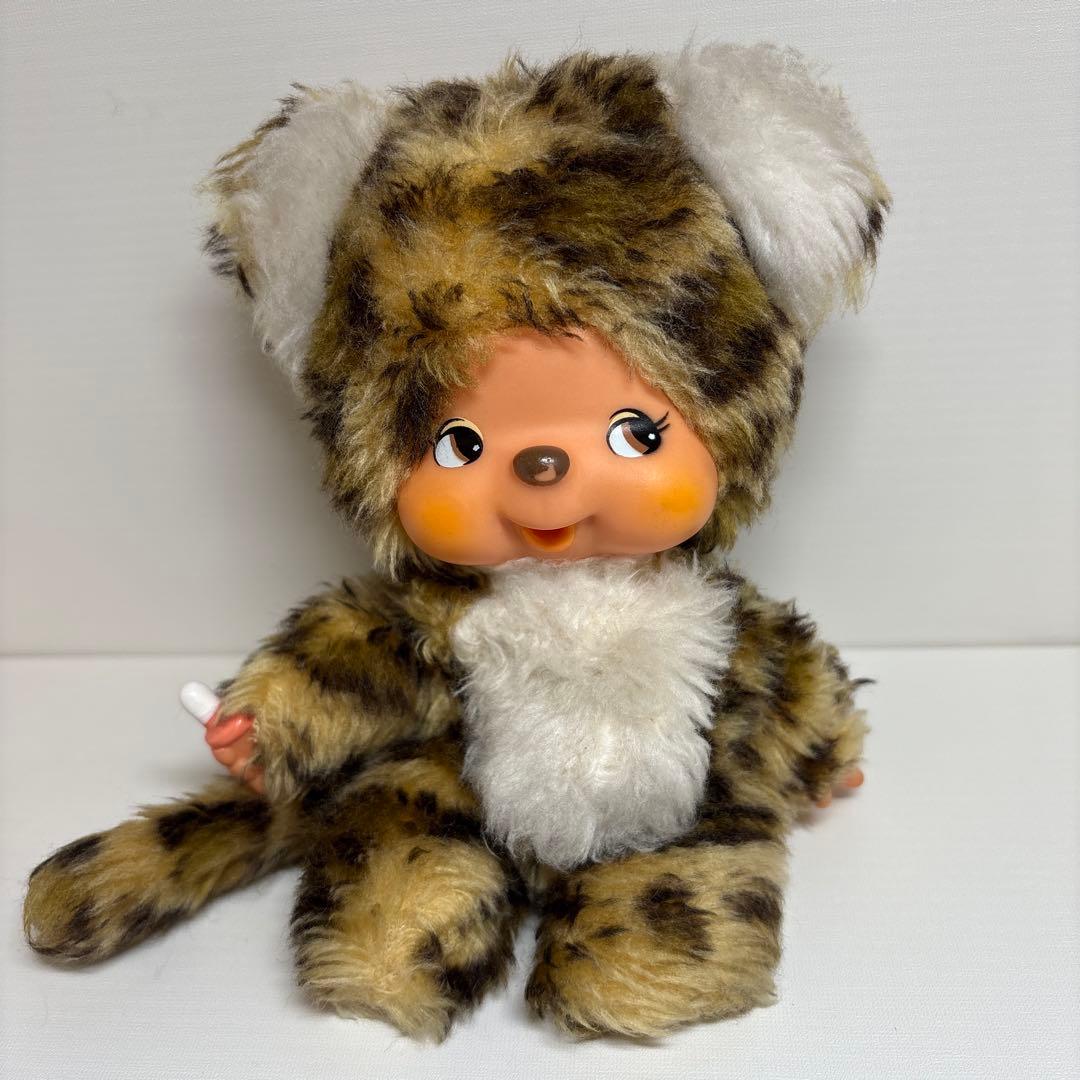 ビンテージ ヒョウ モンチッチ エンドーチェーン monchhichi 577