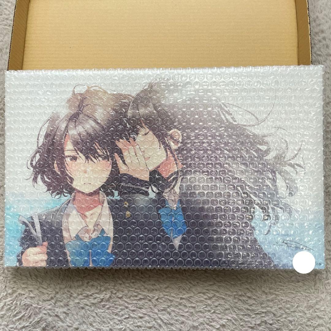 フライ 個展 「あなた」 彼女 直筆サイン入り 複製原画 A3