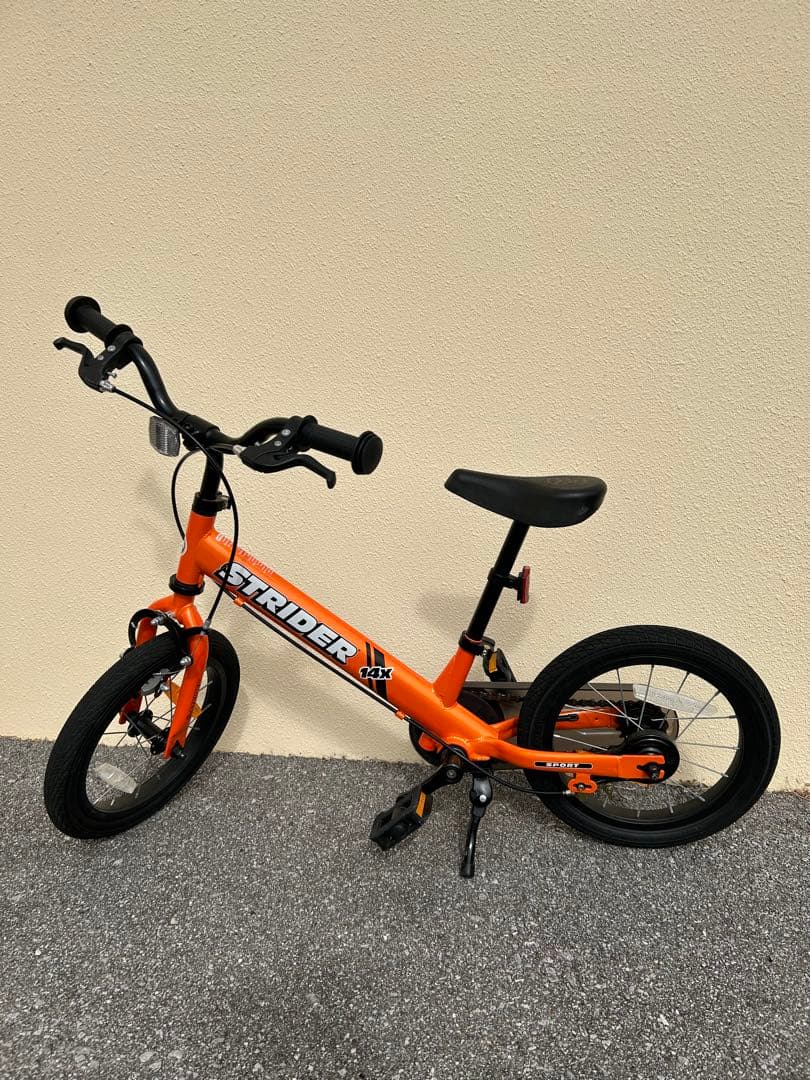 沖縄県　直接受け渡し限定　ストライダー14X オレンジ