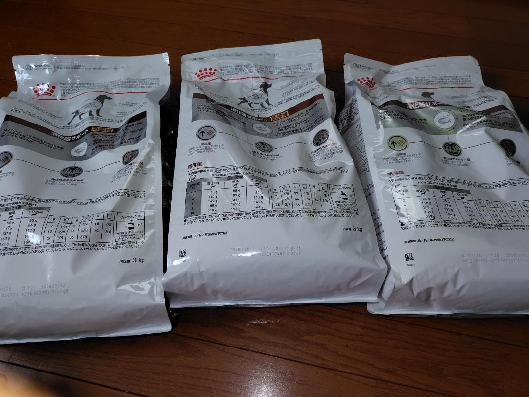  CANIN 療法食サポート高繊維 3袋セット