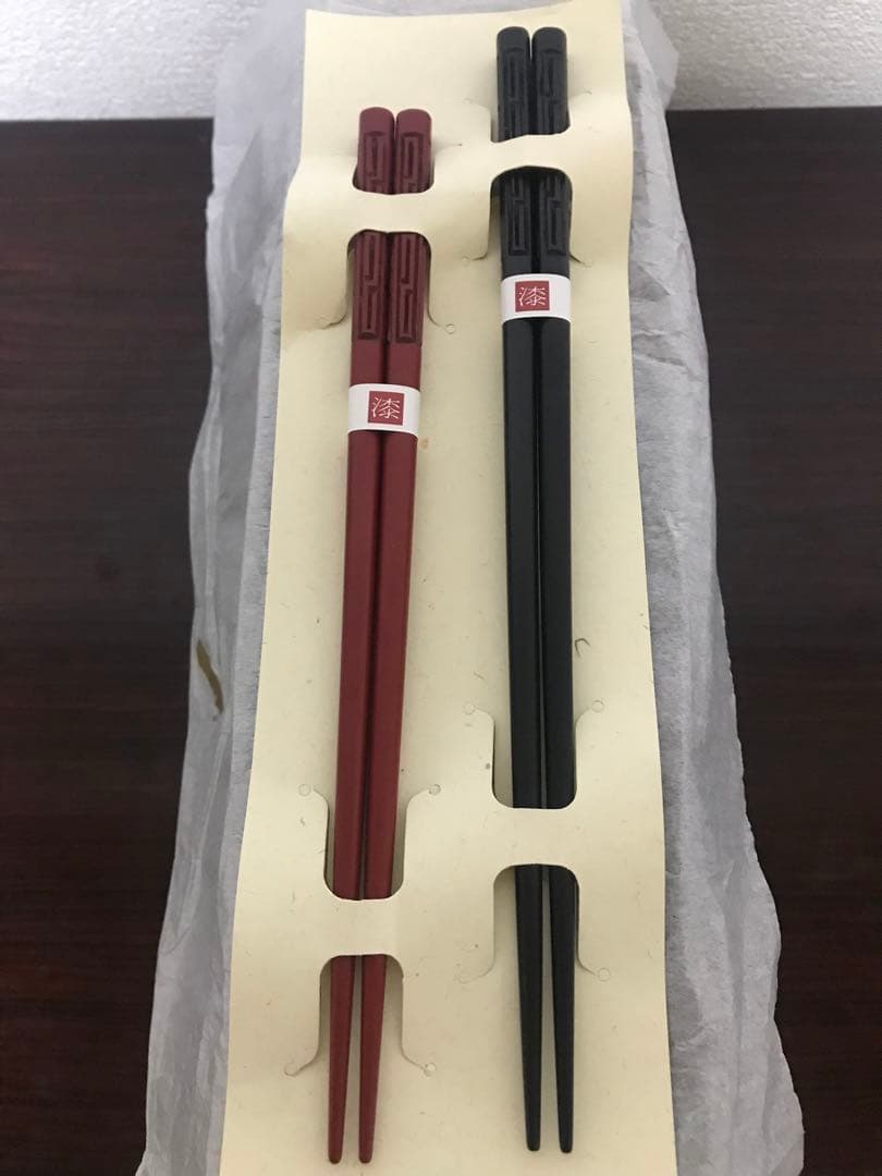 村上堆朱　ぐい呑・夫婦箸他セット