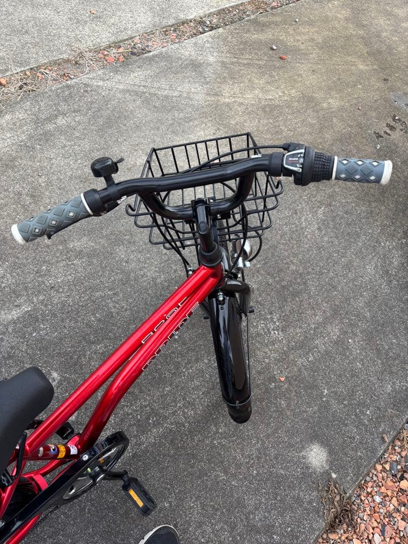 『引取限定』あさひ購入 ドライドビート 22インチ レッド