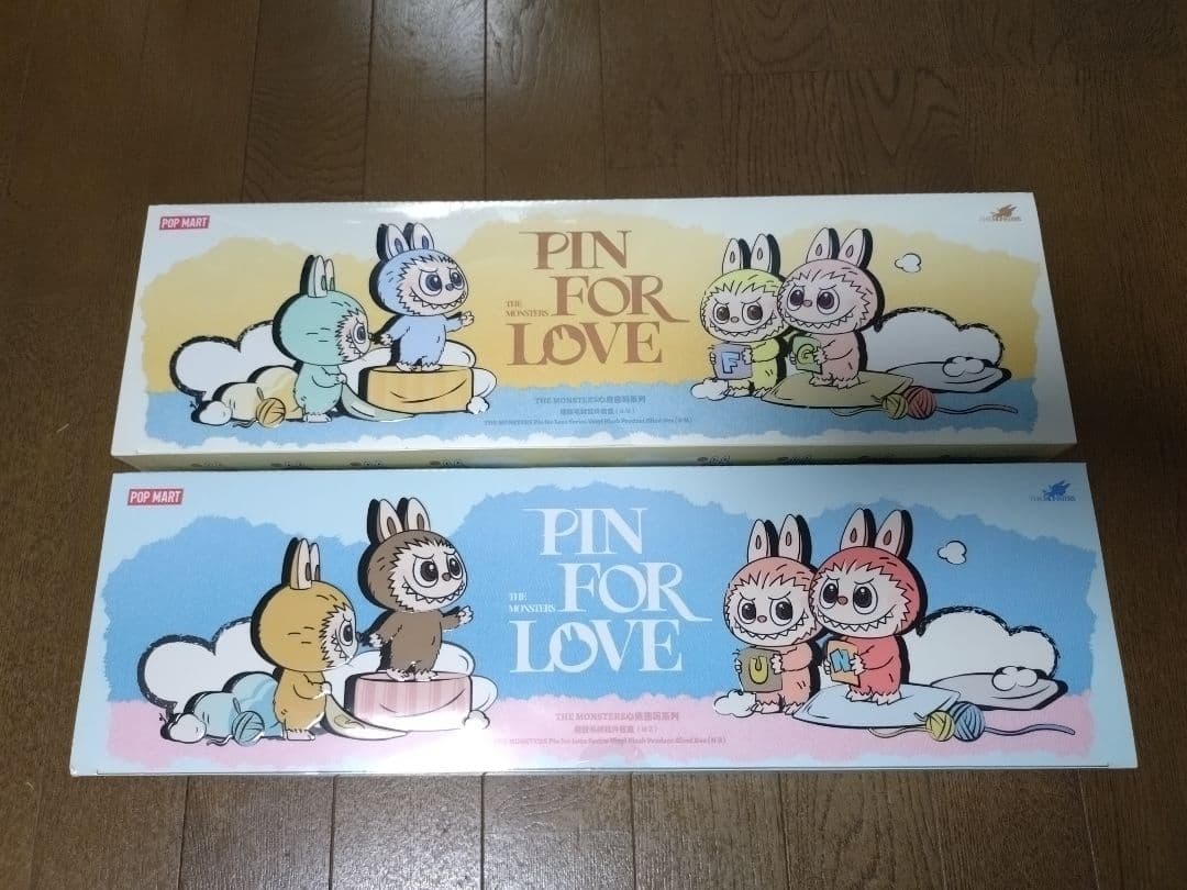 ラブブ　PIN FOR LOVE 　アソートbox2種　新品未開封シュリンク有り