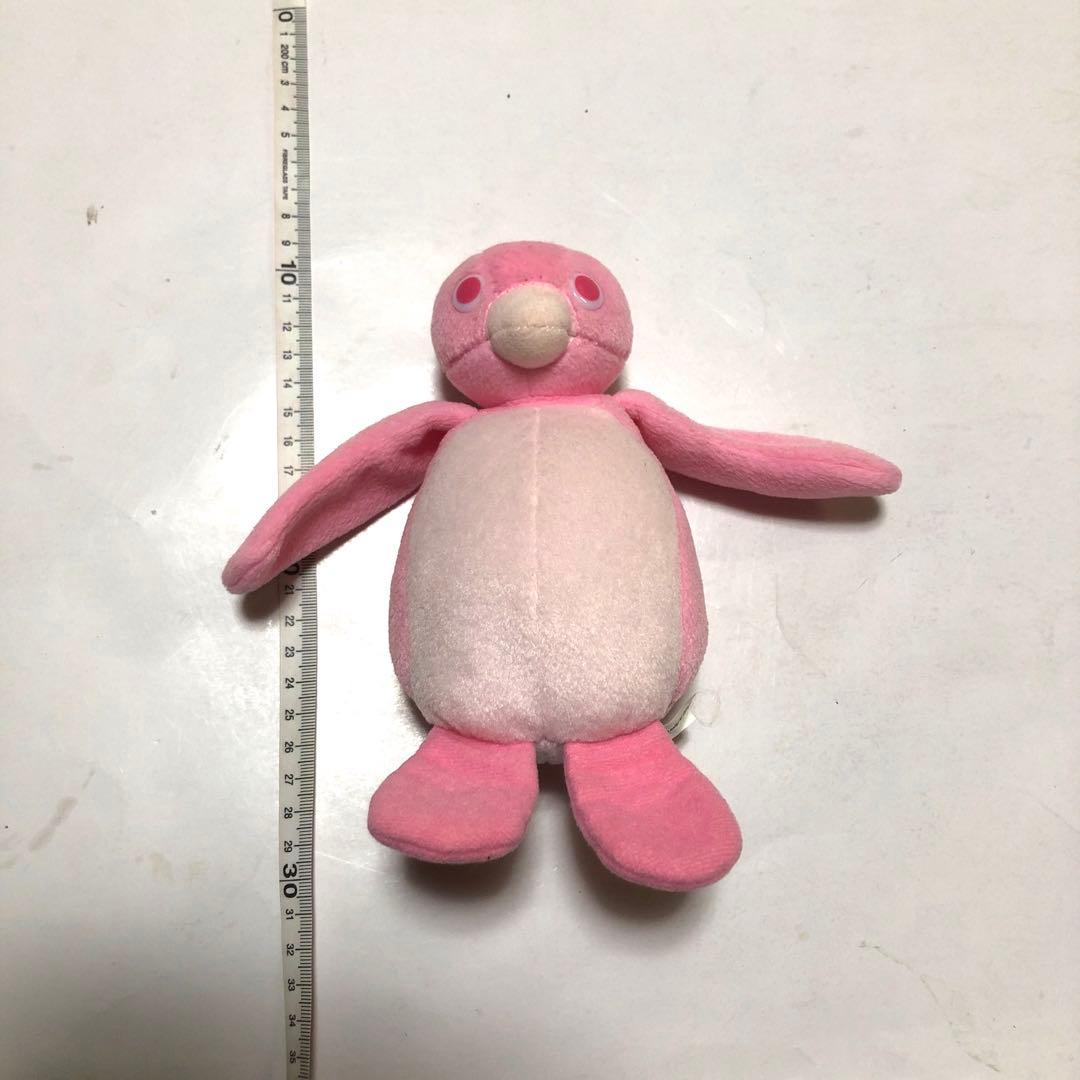 【希少】ピンク　ピングー　ぬいぐるみ 住友生命　ピンクリボン