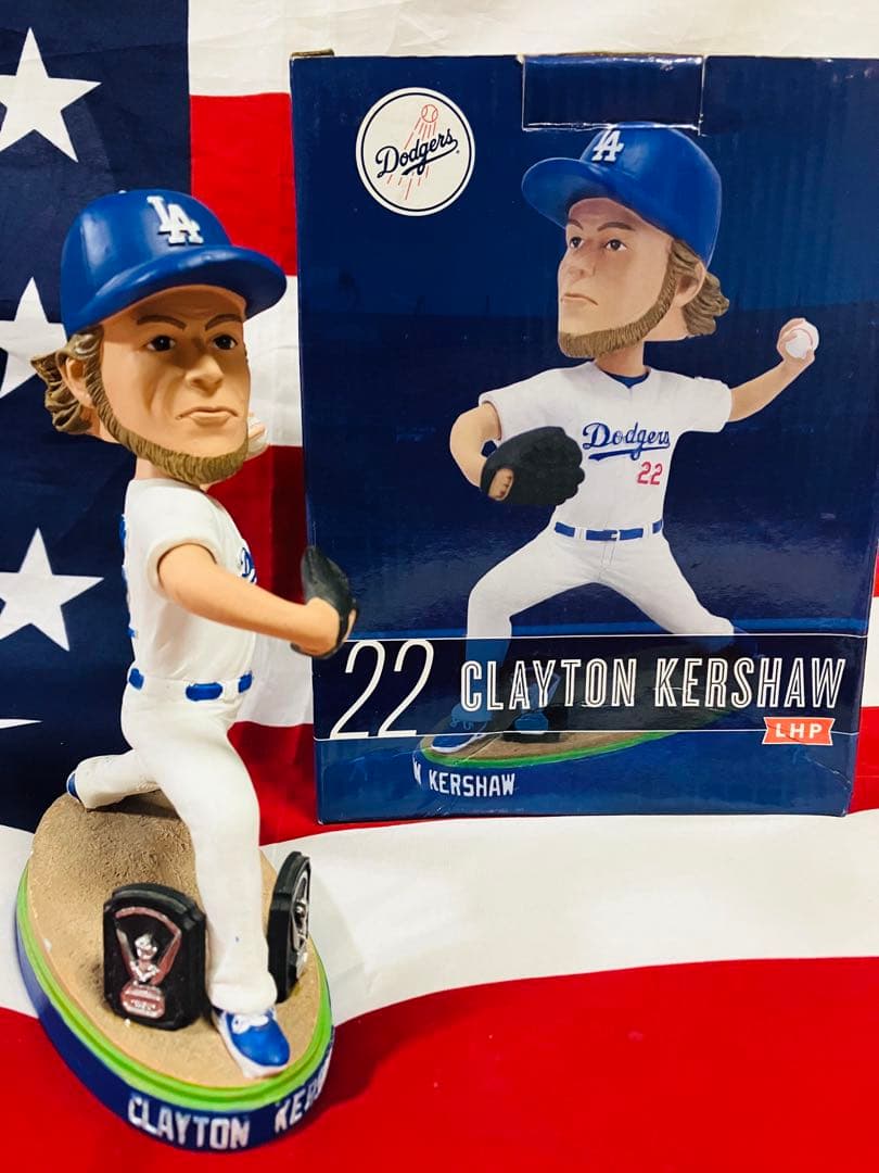 クレイトン カーショウ ボブルヘッド 非売品 カーショー サイヤング賞　限定