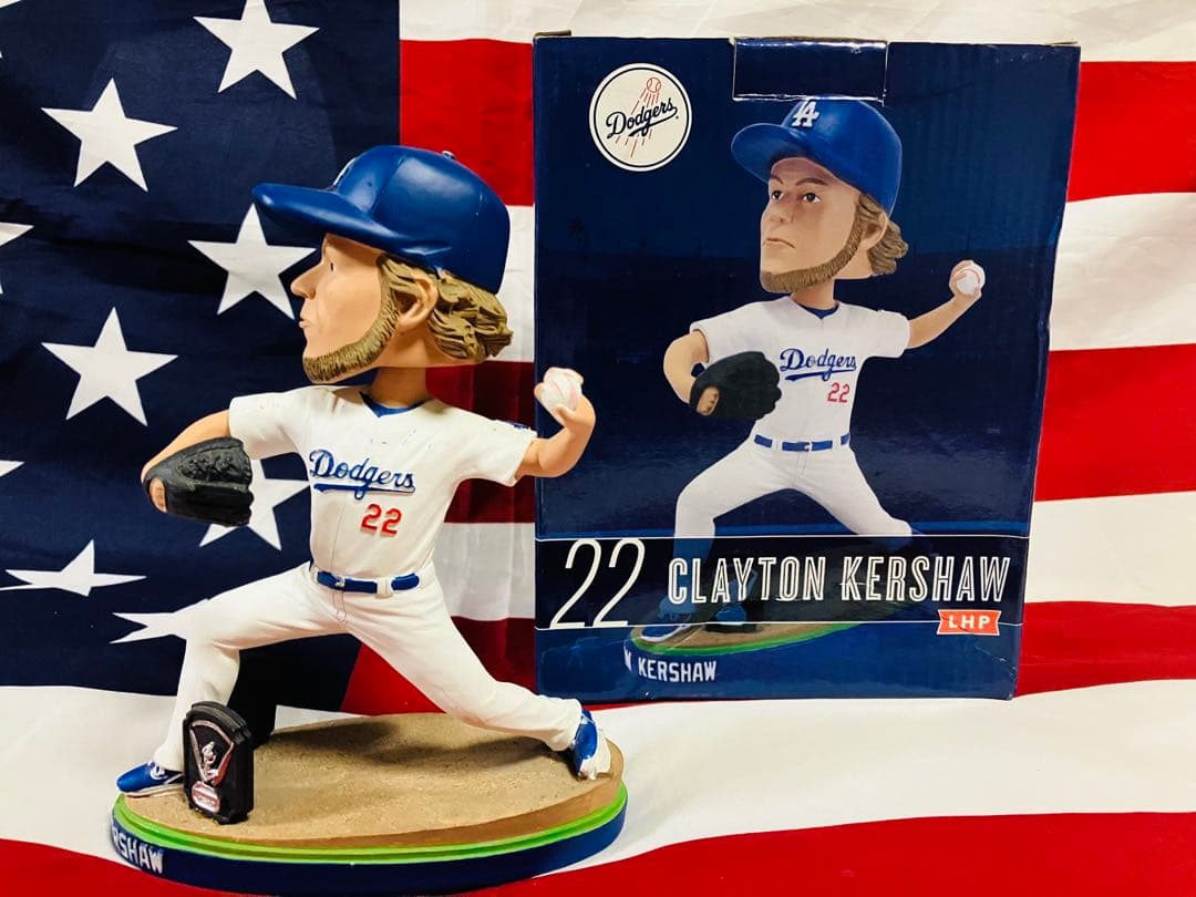 クレイトン カーショウ ボブルヘッド 非売品 カーショー サイヤング賞　限定