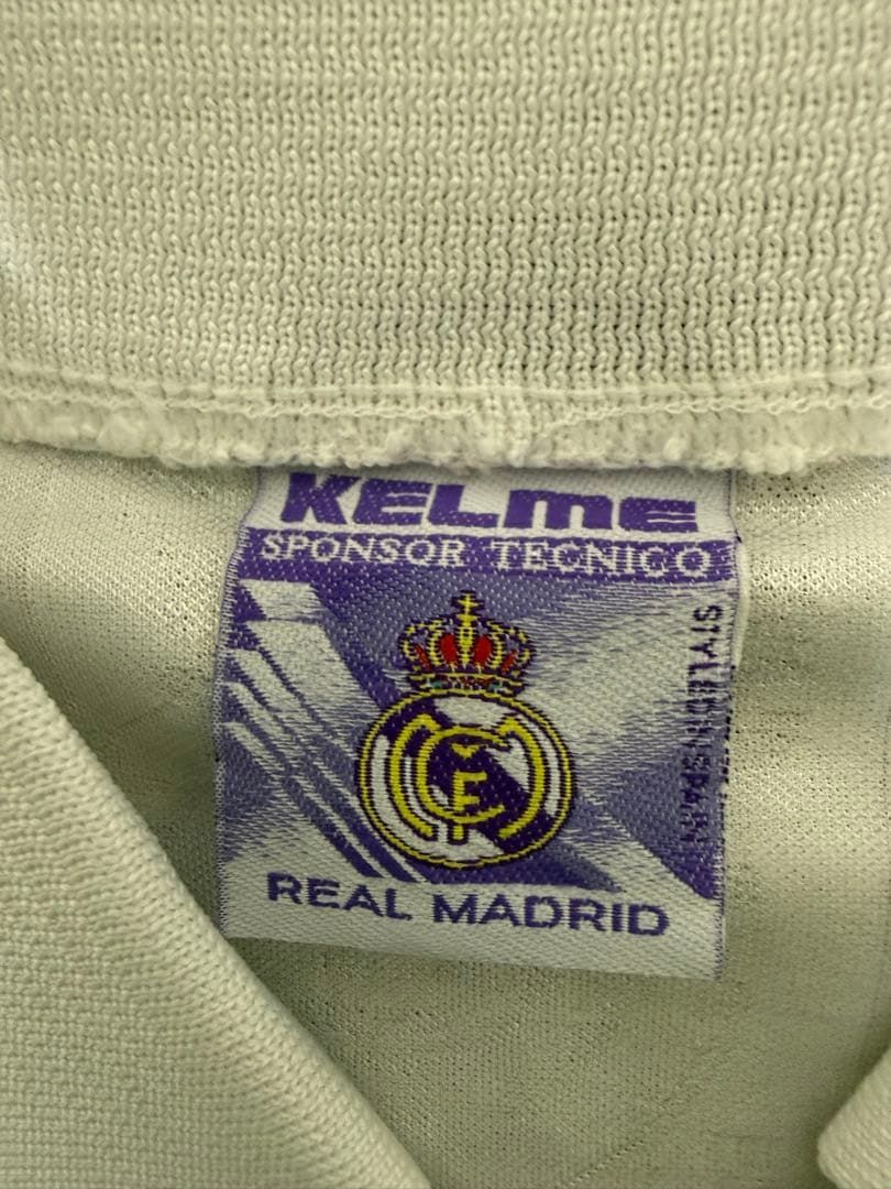 レアル・マドリード96-97 #9 スーケル ユニフォーム KELME XL