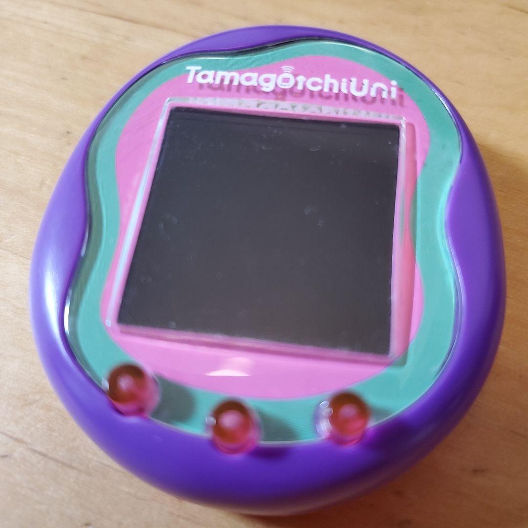 Tamagotchi Uni パープル　バンダイ　たまごっちユニ