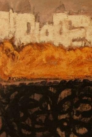 三岸節子、「イル・サンルイの秋」、厳選、希少画集・額装画、人気作品